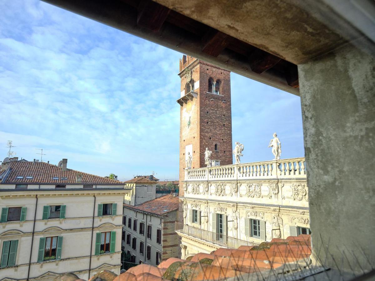 Apartmentsarena - Residenza Degli Scaligeri - Piazza Erbe Verona Buitenkant foto